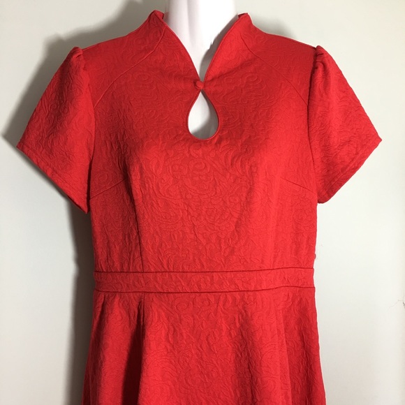 New ModCloth Red Dress - Picture 6 of 7